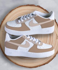 Metallic Silver Custom Air Force 1