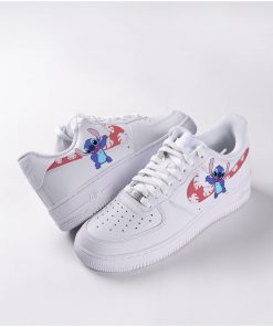 Stitch Hand Painted Custom Air Force 1