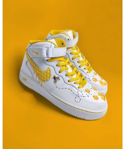 Honey Comb Custom Air Force 1