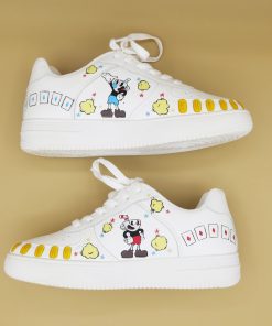 Cartoon Style Art Custom Air Force 1