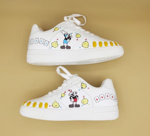 Cartoon Style Art Custom Air Force 1