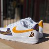 Los Angeles Lakers Custom Air Force 1