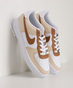 Cappuccino Beige Custom Air Force 1