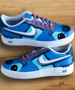 Ohana Stitch Cartoon Custom Air Force 1