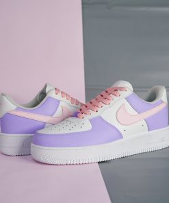 Purple Pink Custom Air Force 1