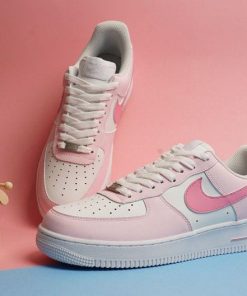 Pink Color Custom Air Force 1