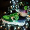 Aliens Neon Custom Air Force 1