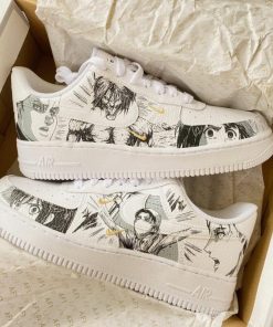 Anime Attack On Titan Custom Air Force 1