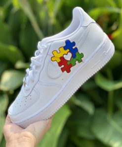 Autism Puzzle Custom Air Force 1