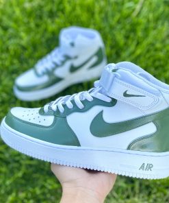 Avocado Green Custom Air Force 1