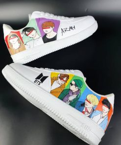 BTS Portrait Custom Air Force 1