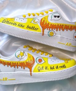 BTS Butter Custom Air Force 1