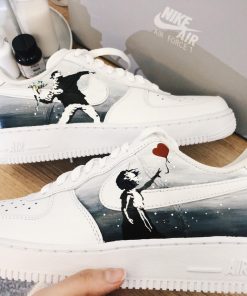 Banksy Custom Air Force 1