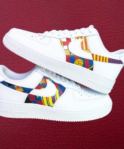 Barcelona Football Custom Air Force 1