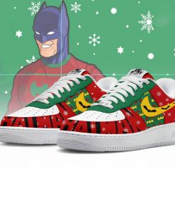 Batman Merry Christmas Custom Air Force 1