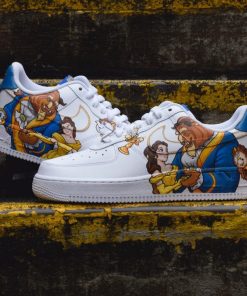 Belle And Beast Custom Air Force 1