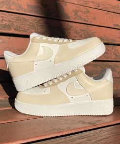 Tan Beige Custom Air Force 1