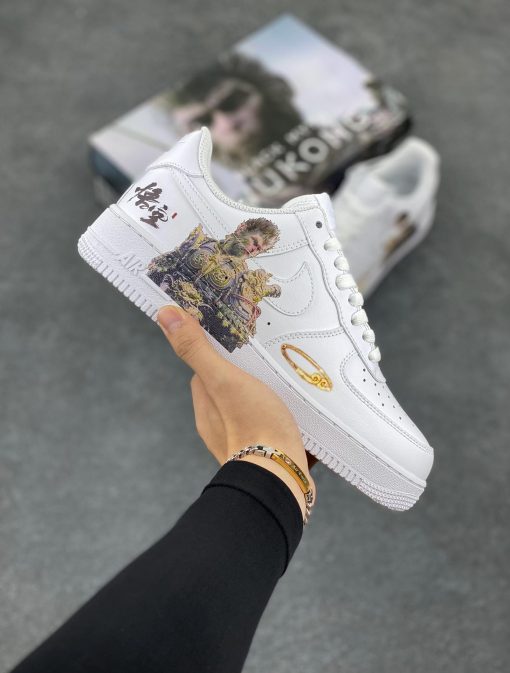 Wukong Game Graffiti Custom Nike Air Force 1