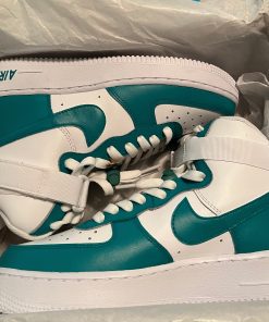 Blue Turquoise Teal Green Custom Air Force 1