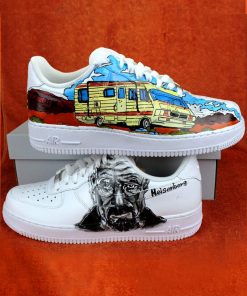 Breaking Bad Heisenberg Custom Air Force 1