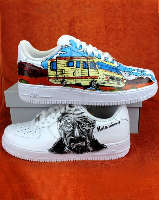 Breaking Bad Heisenberg Custom Air Force 1