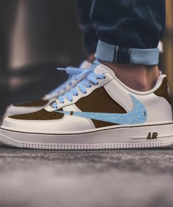 Coffee Jeans Style Custom Air Force 1