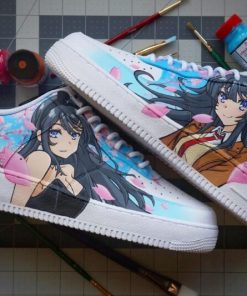 Bunny Girl Senpai Custom Air Force 1