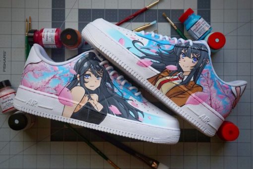 Bunny Girl Senpai Custom Air Force 1