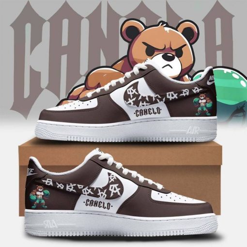 Canelo Alvarez Bear Custom Air Force 1