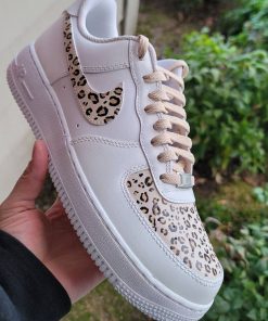 Cheetah Leopard Print Custom Air Force 1