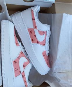 Cherry Half Toe Custom Air Force 1