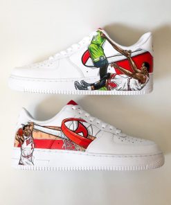 Chicago Bulls Basketball Custom Air Force 1