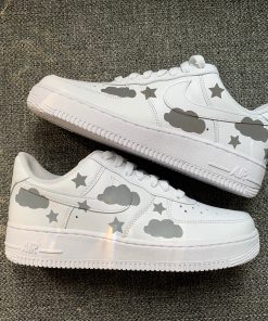 Grey Cloud Custom Air Force 1