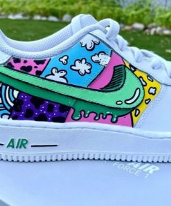 Color Graffiti Custom Air Force 1