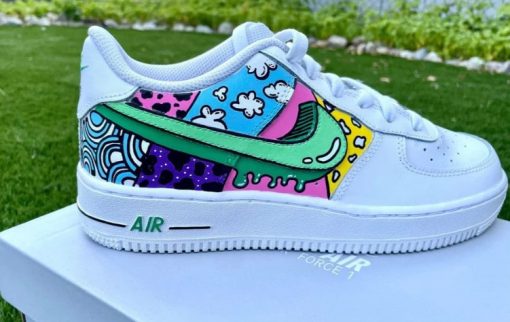 Color Graffiti Custom Air Force 1