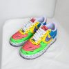 Colourful Cartoon Style Custom Air Force 1