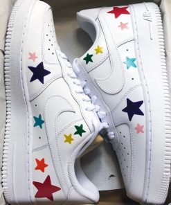 Colourful Stars Custom Air Force 1