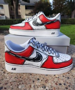 Comic Style Custom Air Force 1