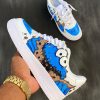 Cookie Monster Custom Air Force 1