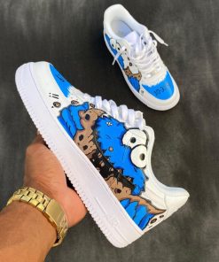 Cookie Monster Custom Air Force 1