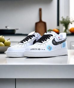 Gamepad Buttons Graffiti Custom Air Force 1