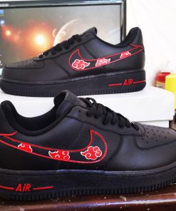 Akatsuki Clouds Black Custom Air Force 1