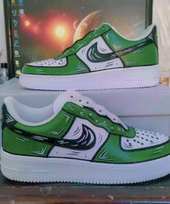 Catoons Dark Green Custom Air Force 1