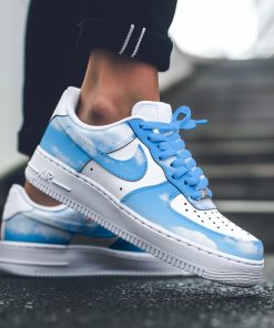 Clouds Hand Painted Custom Air Force 1