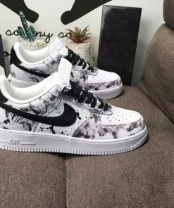 Black Ink Custom Air Force 1