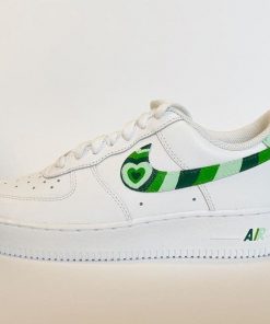 Cute Green Custom Air Force 1