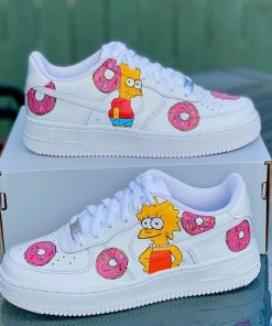 Donut Simpson Custom Air Force 1