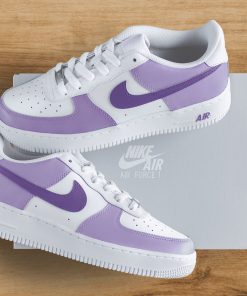 Custom Air Force 1 Gemstone Purple