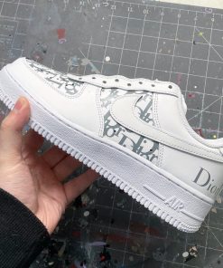 Grey Dior Custom Air Force 1