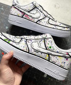 Line Splash Custom Air Force 1